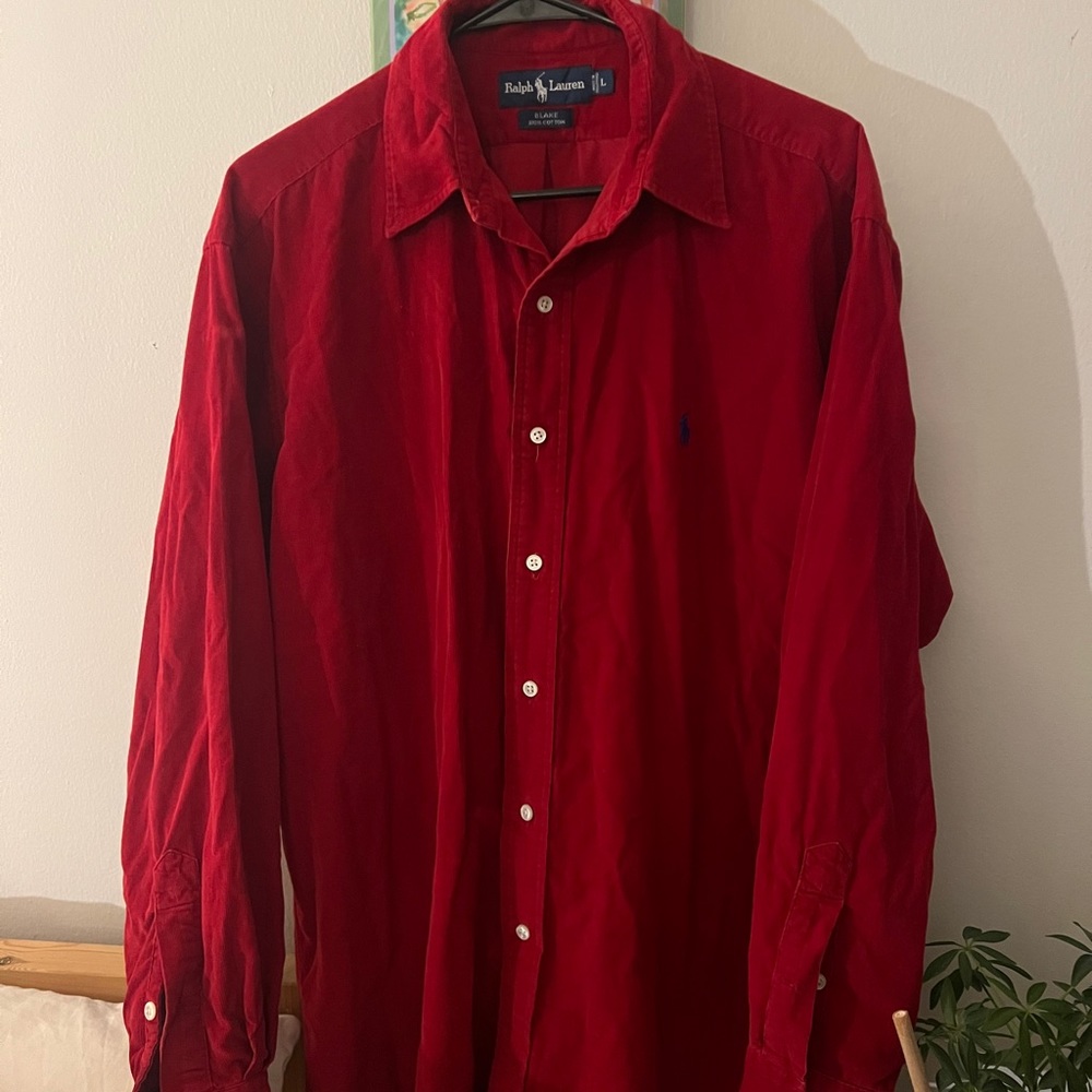 Polo Ralph Lauren Button down corduroy shirt